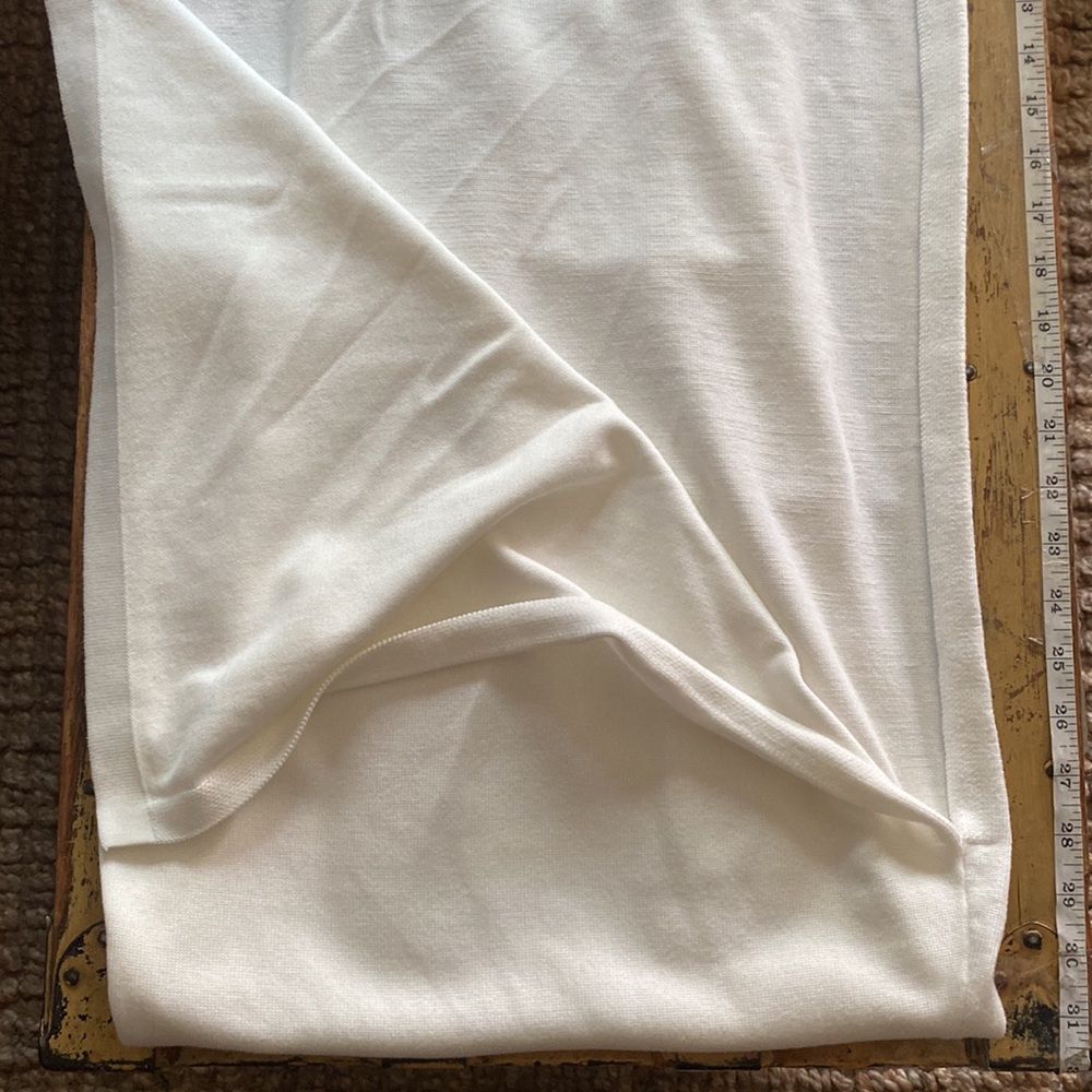 REVOLVE SNDYS WHITE MAXI DRESS SLIT BODYCON KNIT XS - Picture 12 of 15